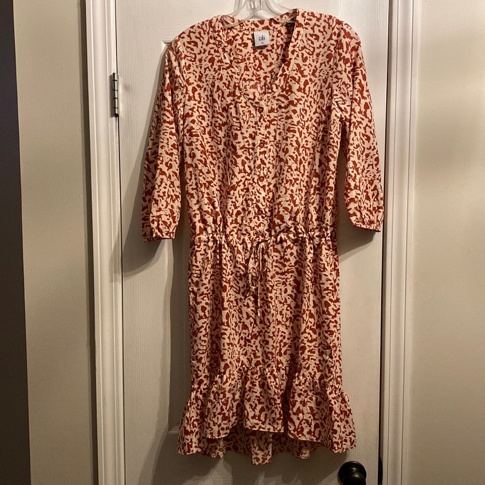 Cabi long sleeve dress-XS